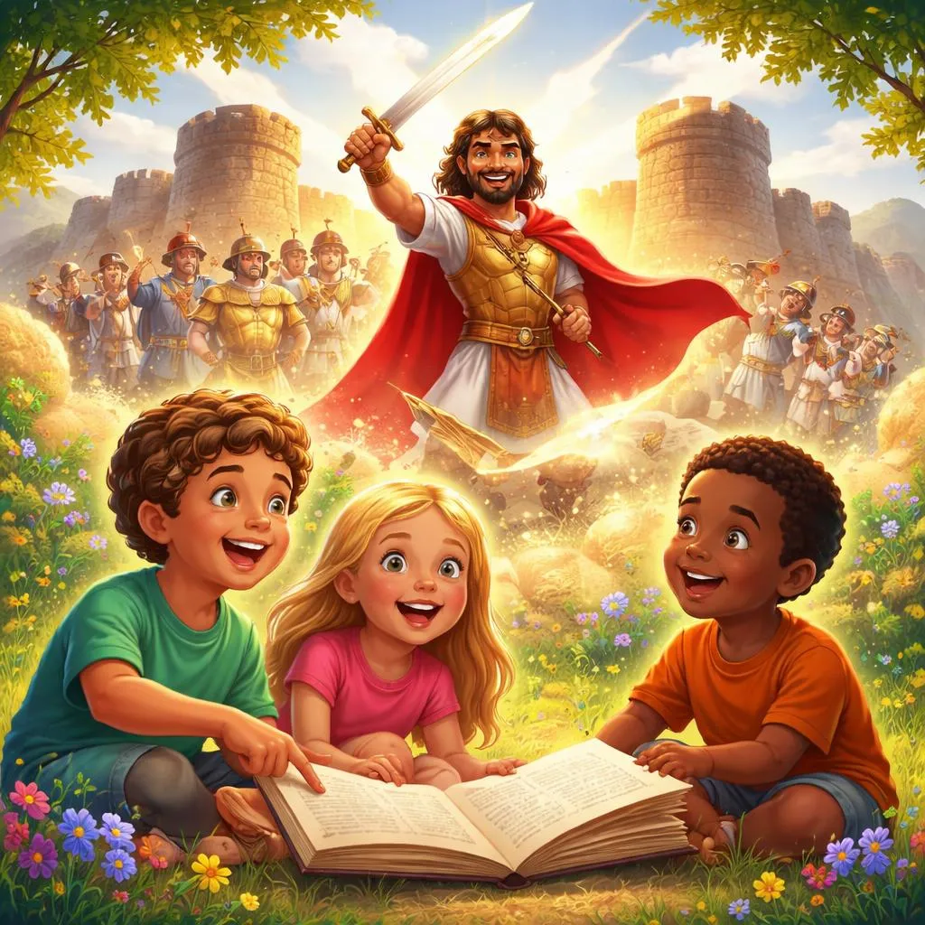 Why Does the Children's Bible Story Joshua Inspire Young Readers?