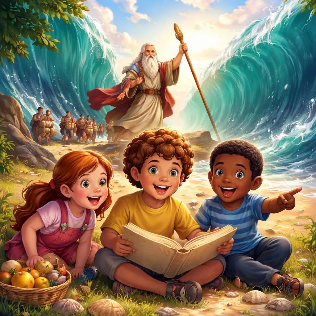 Why Does the Children's Story of Moses Inspire Young Readers?