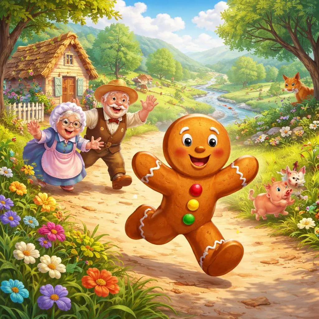 Why Does The Gingerbread Man Children's Story Delight Readers Everywhere?