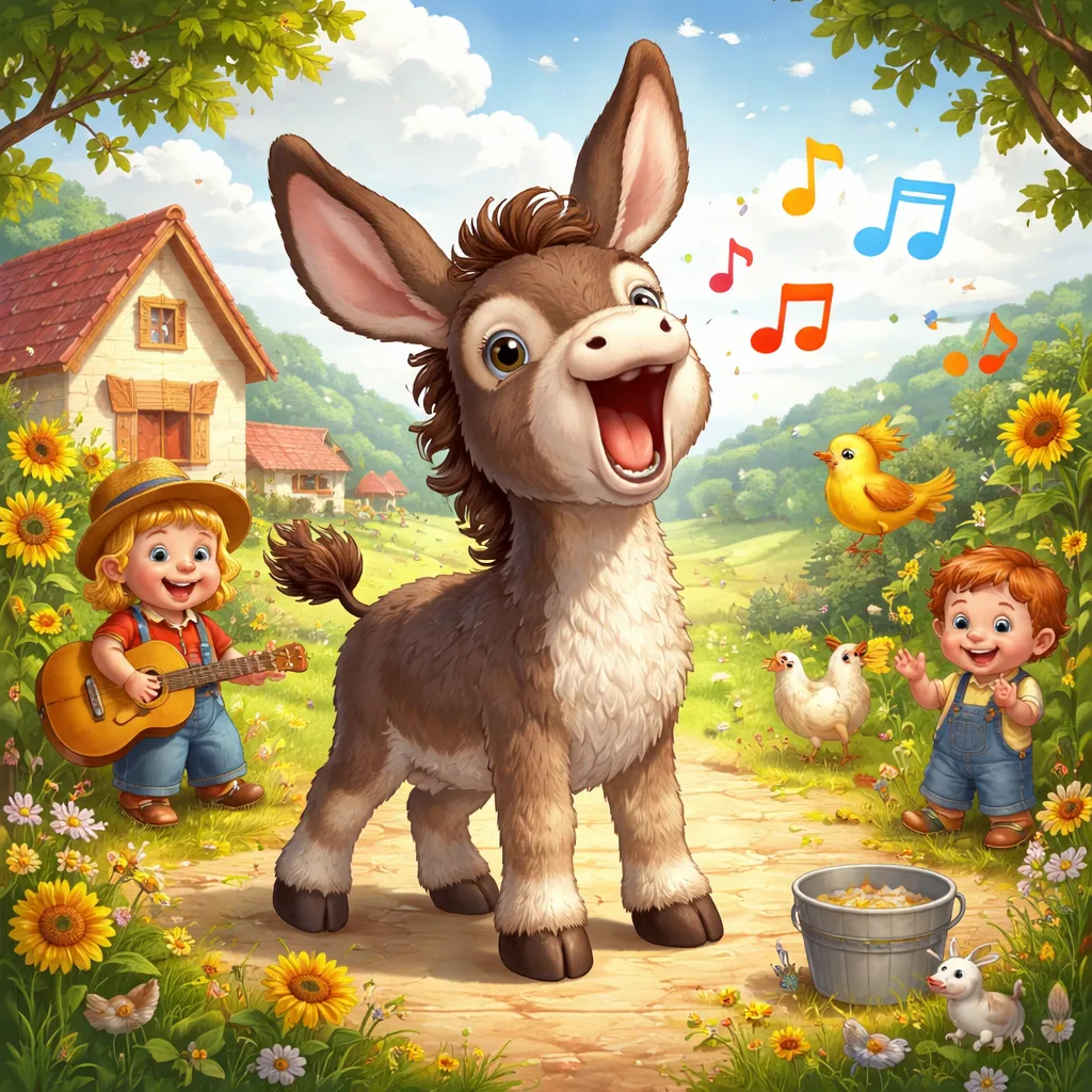 Por que o Burrinho Diz 'I-Ah' na Canção Alemã 'Der kleine Esel'?