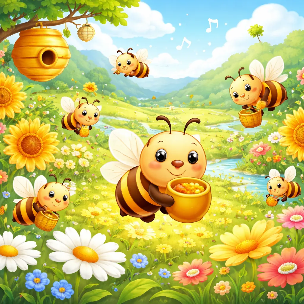 ¿Por qué la 'Abeja Pequeña (小蜜蜂)' zumba tan ocupadamente en la canción china?