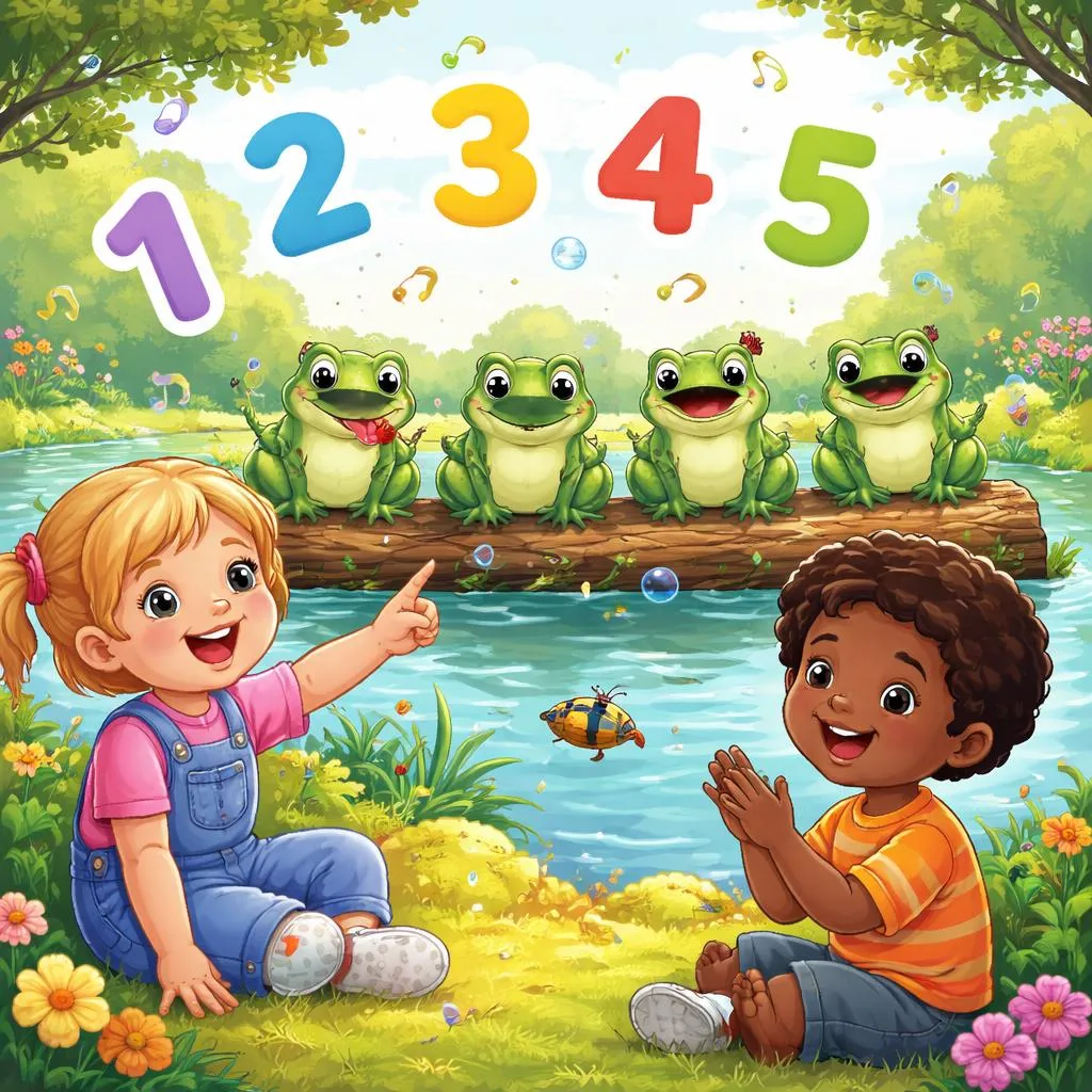 Mengapa "Lagu Katak Bintik-bintik" Membantu Anak-Anak Belajar Berhitung?