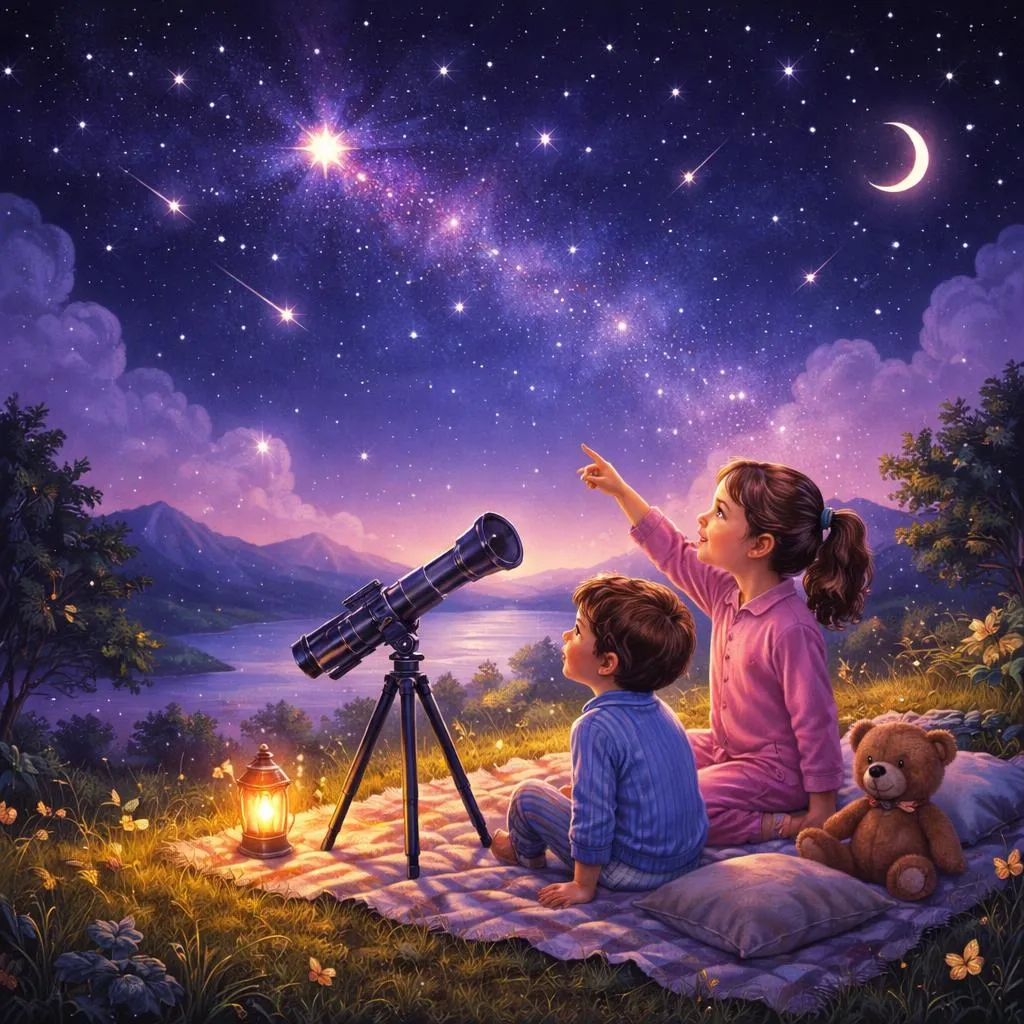 Mengapa Lagu Anak-Anak "Bintang Kecil" Membangkitkan Rasa Ingin Tahu tentang Langit Malam?