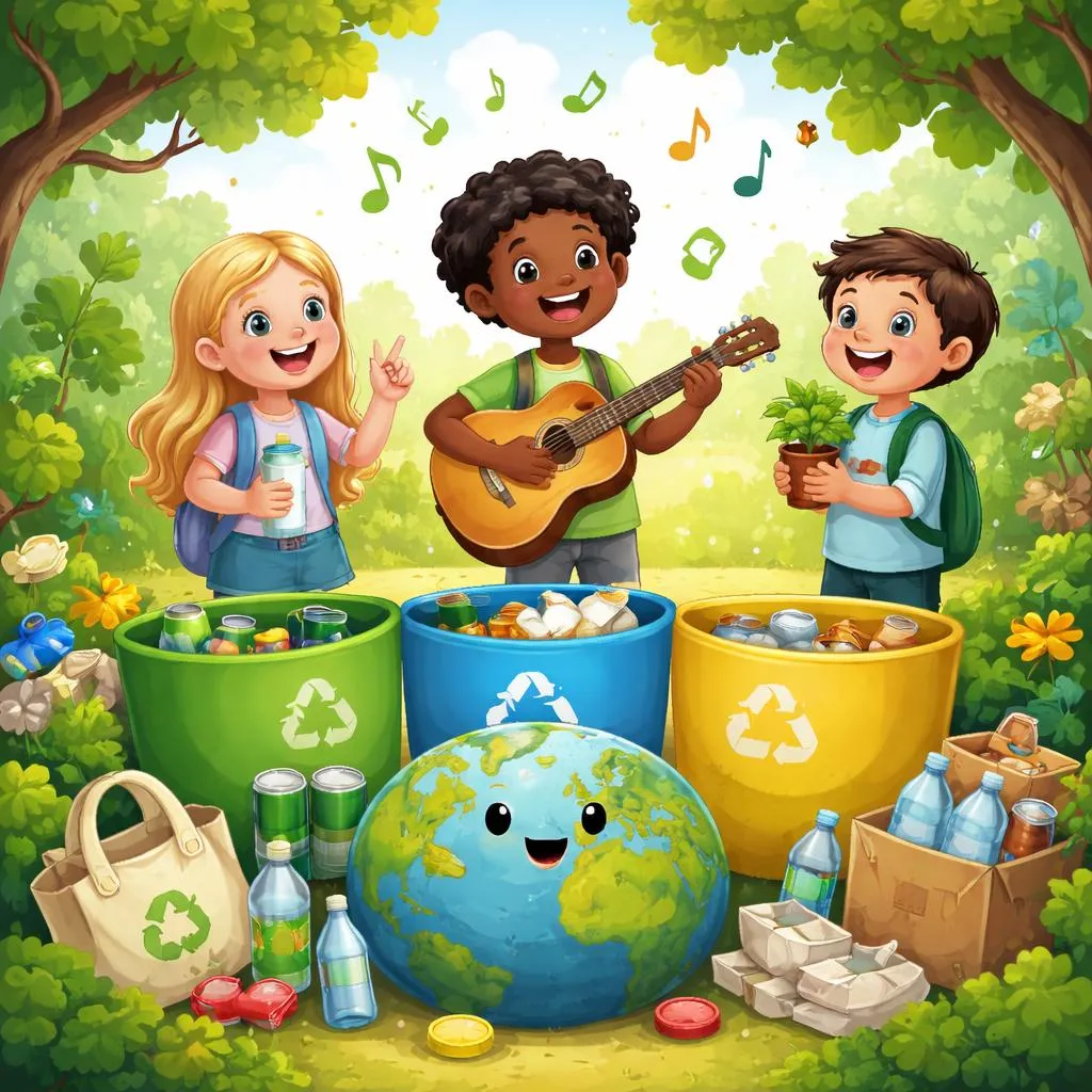 ¿Por qué todos los niños deberían aprender la canción Reduce, Reusa y Recicla?