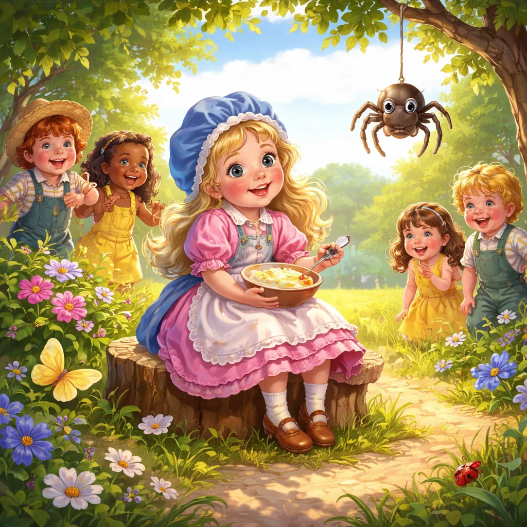 Why Has the English Song: Little Miss Muffet Delighted Children for Centuries?