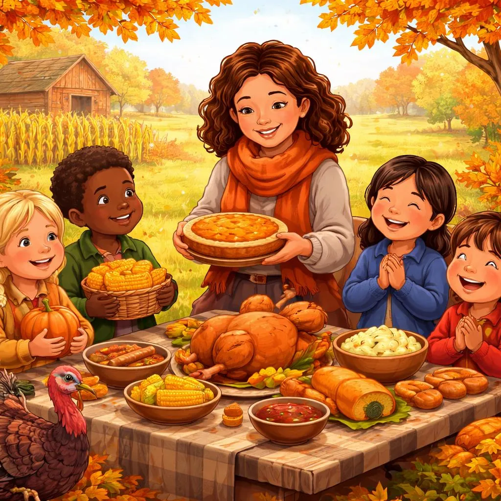 Why Is a Thanksgiving Children's Story Perfect for Teaching Gratitude?