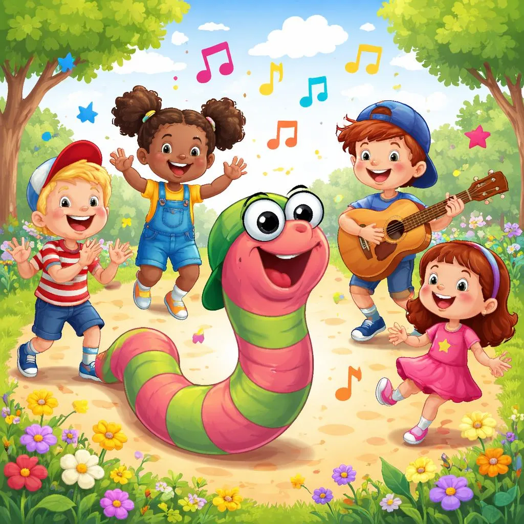 ¿Por qué es tan popular Herman el Gusano de The Learning Station entre los niños?