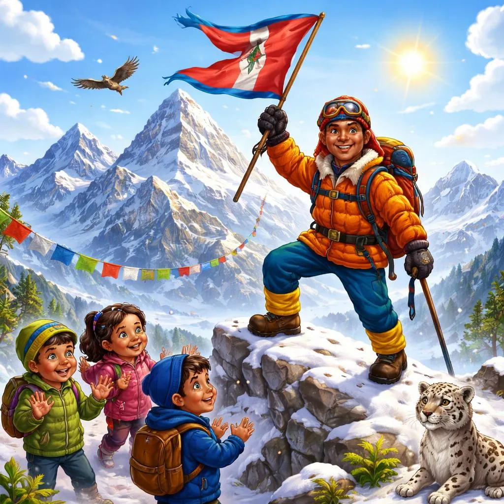 ¿Por qué es Tenzing Norgay un héroe de la montaña más alta? Una historia de celebridad para niños