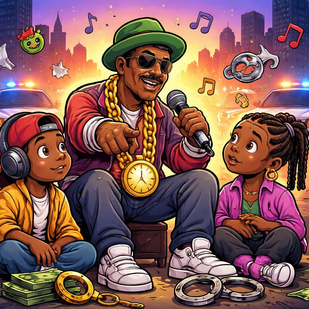 为什么Slick Rick的儿童故事对教授押韵和后果有效？