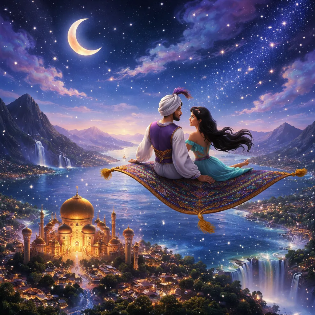 Warum ist das englische Lied: A Whole New World (aus Aladdin) ein magisches Duett über Entdeckung?