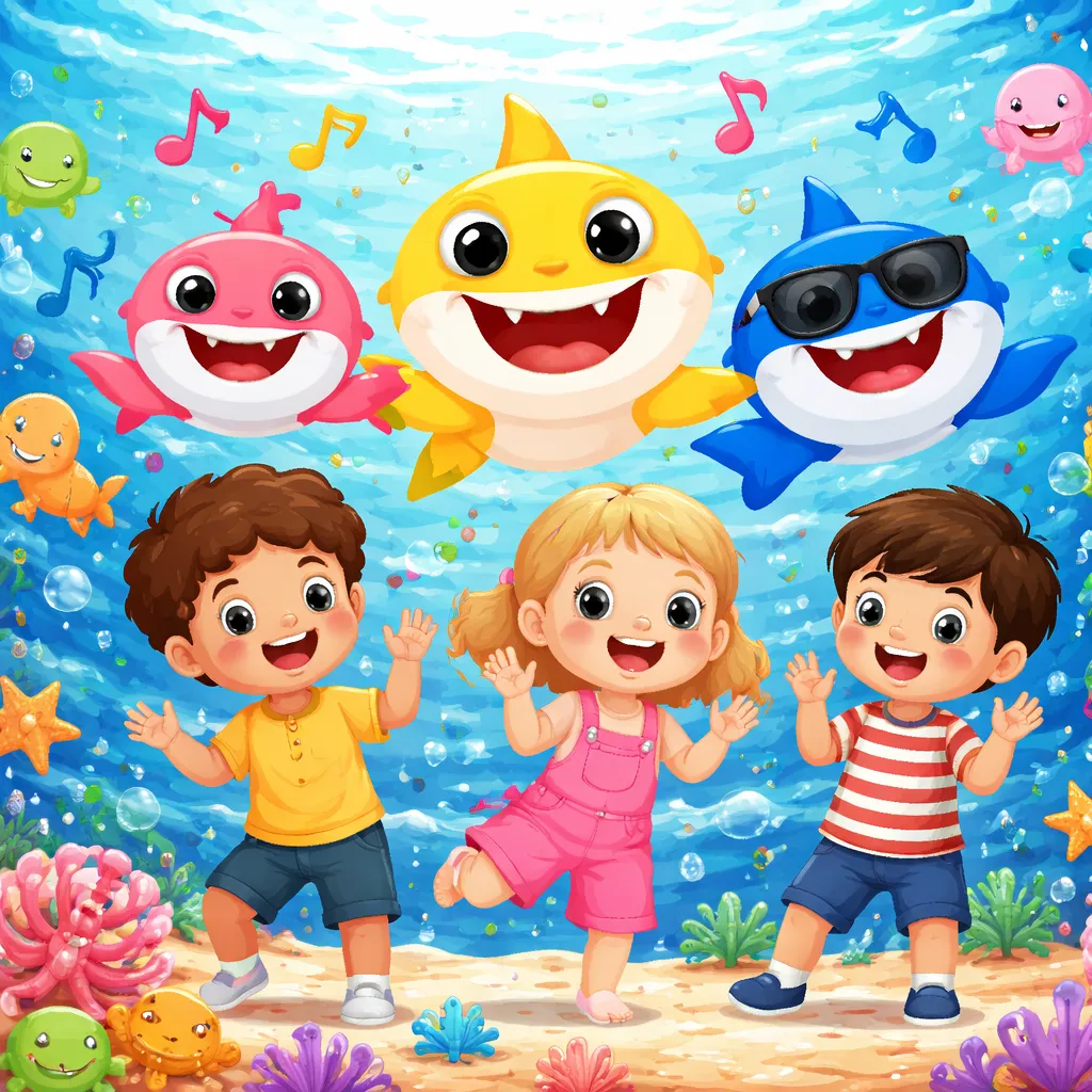 Por que a música em inglês: Baby Shark é um fenômeno global para crianças?