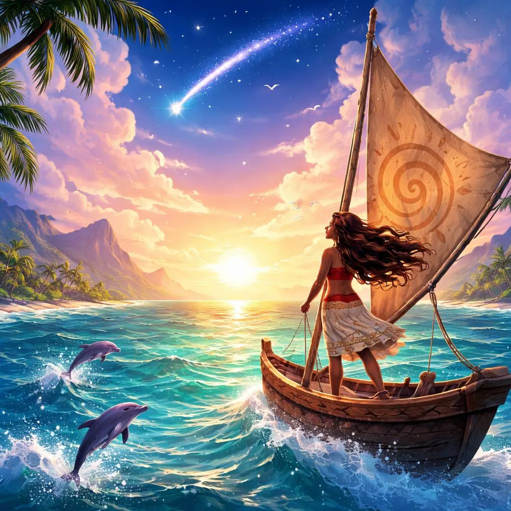 Warum ist das englische Lied: How Far I'll Go (aus Vaiana) eine wunderschöne Hymne über das Verfolgen von Träumen?