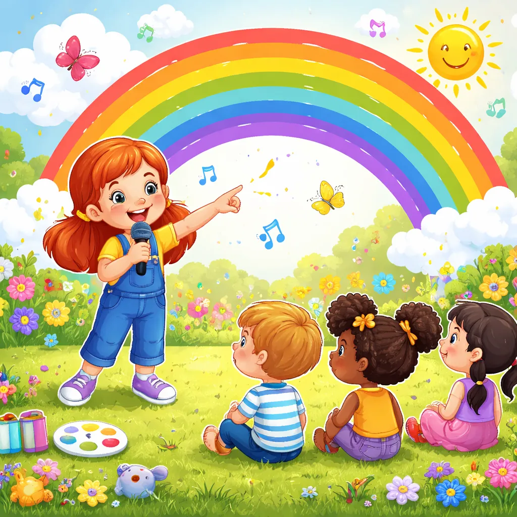 Why Is the English Song: I Can Sing a Rainbow Perfect for Teaching Colors?