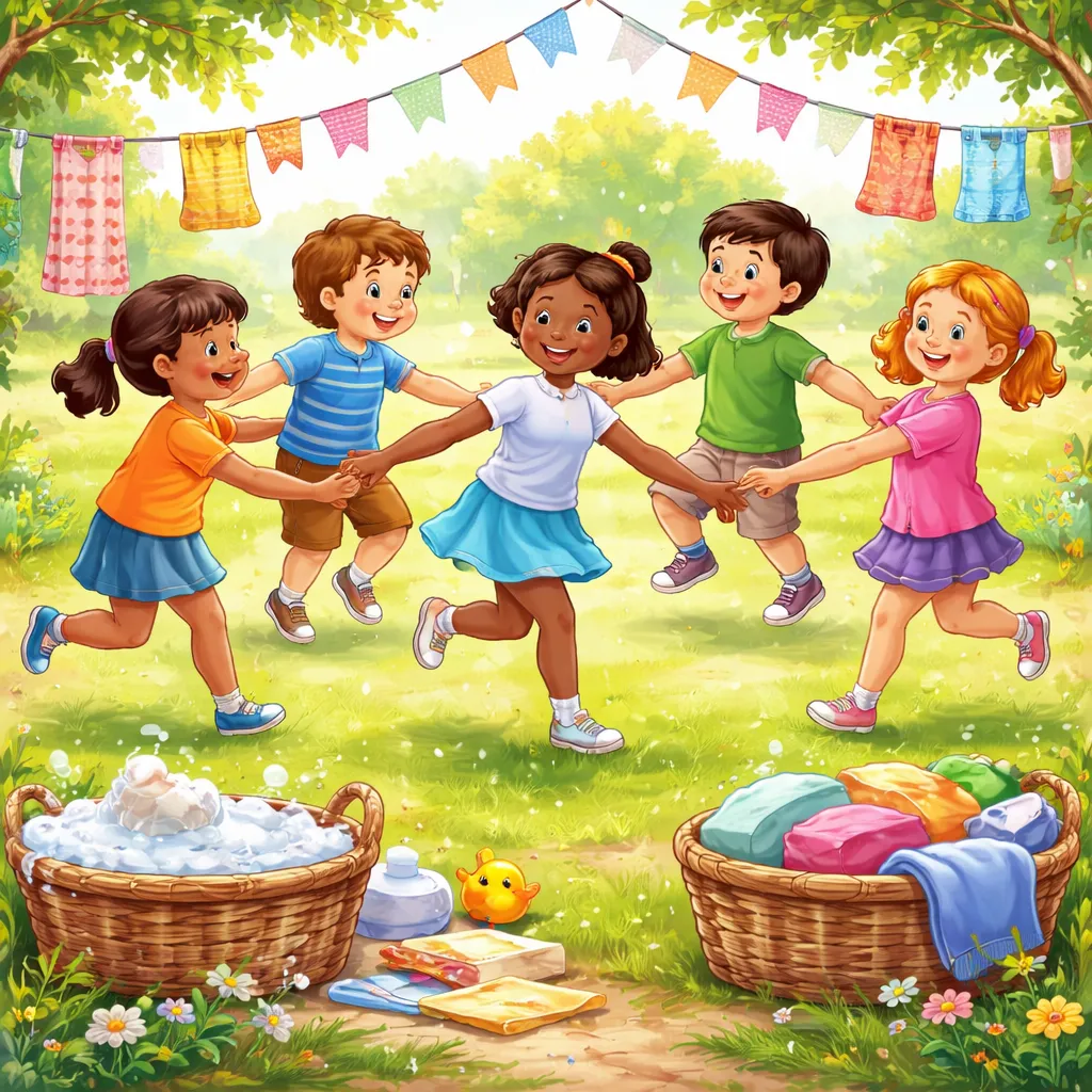 Why Is the English Song: Looby Loo a Cheerful Circle Game for Washing and Dancing?
