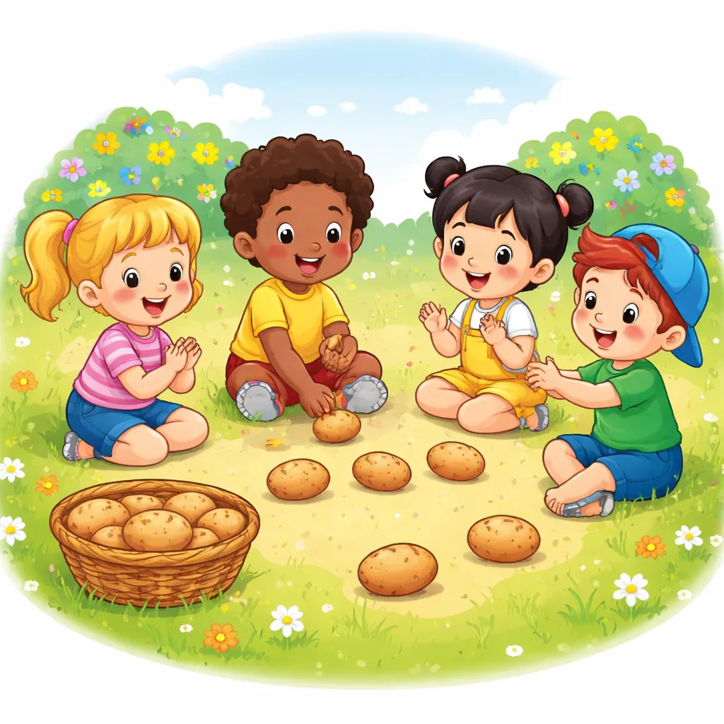 Why Is the English Song: One Potato, Two Potatoes Perfect for Counting and Choosing Games?