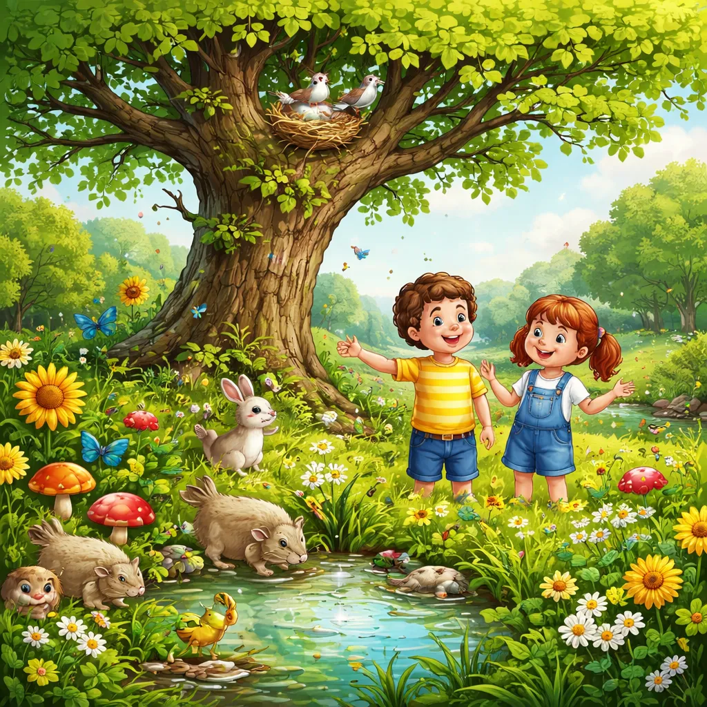 Why Is the English Song: The Green Grass Grew All Around a Wonderful Rhyme About Nature?