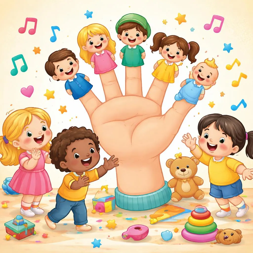 ¿Por qué la canción de la familia de los dedos es tan popular entre los niños pequeños?