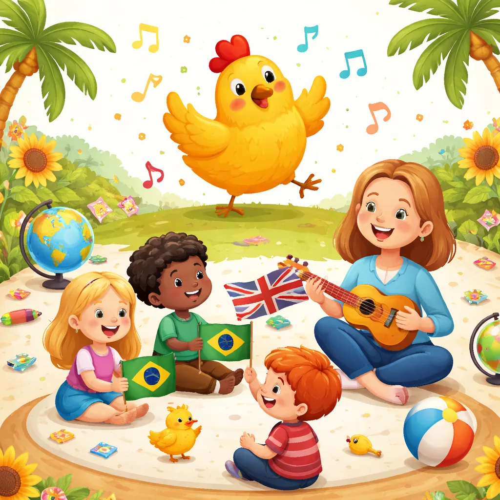 Why Not Teach English with a Portuguese Song Like “The Little Chicken (A Galinha)”?