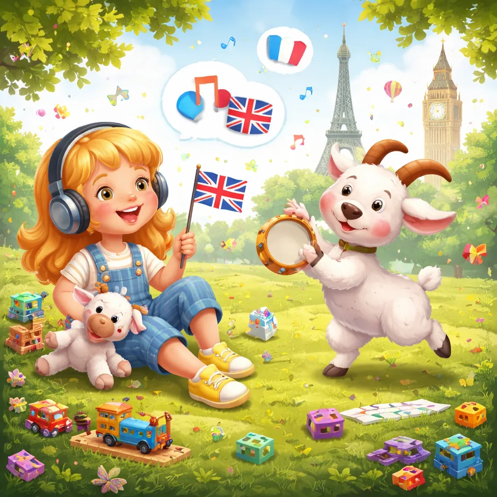 Why Should a French Song Like “The Little Goat” Bounce Into Your Child’s English Learning?