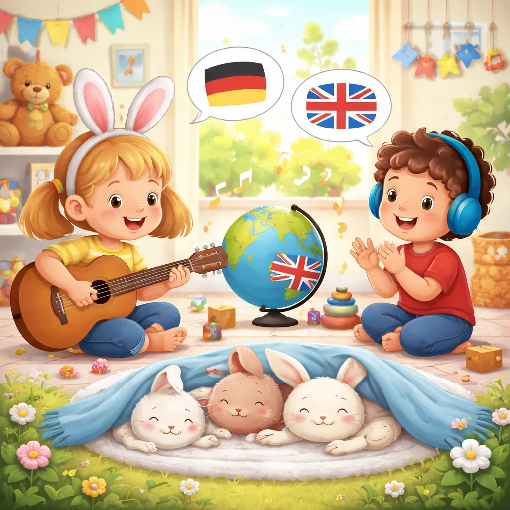 Why Should a German Song Like “Sleeping Bunnies (Schlaf, Kindlein, schlaf)” Become Part of Your Child’s English Learning?