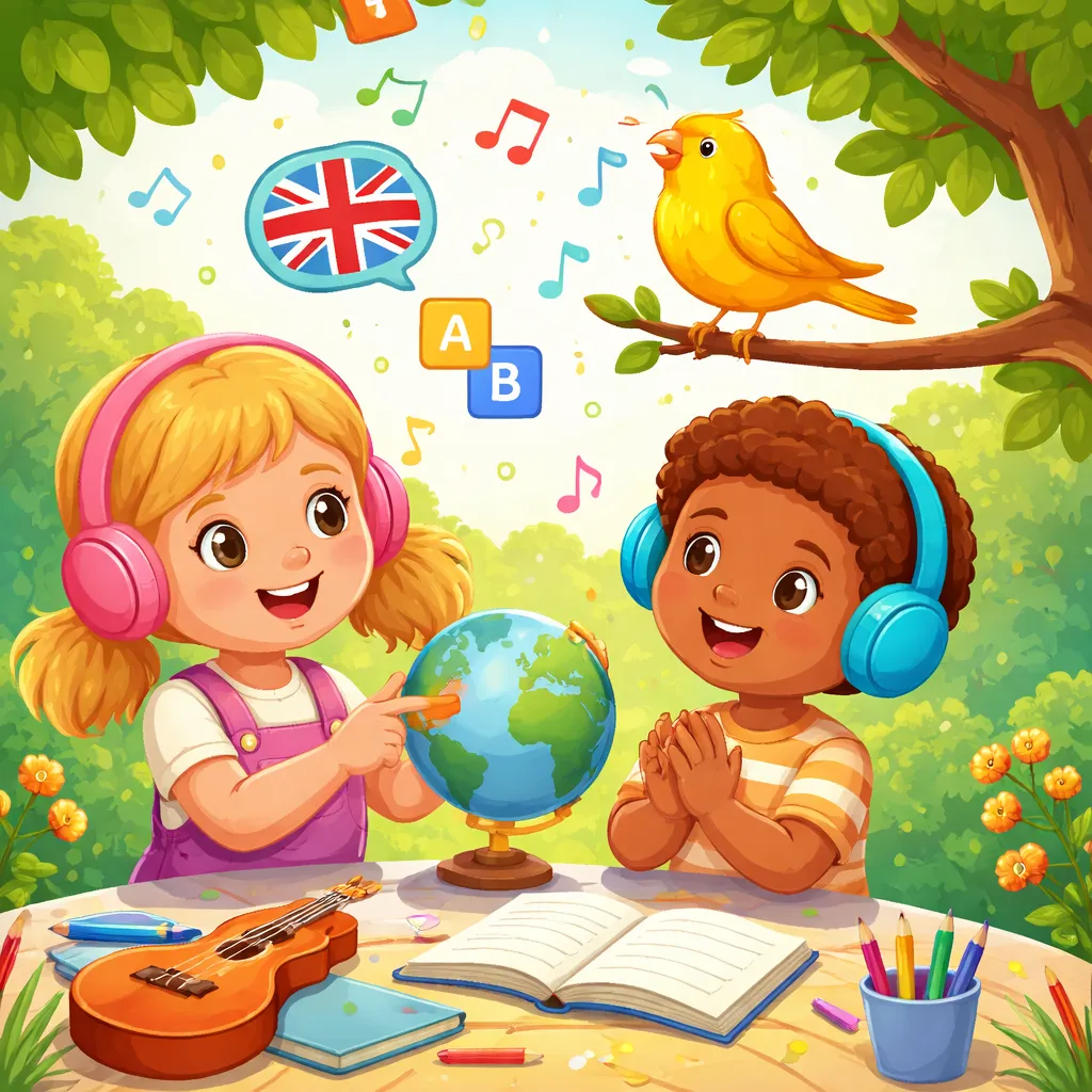 Warum ein portugiesisches Lied wie „Der kleine Kanarienvogel (O Canário)“ Teil der Englischlernreise Ihres Kindes sein sollte?