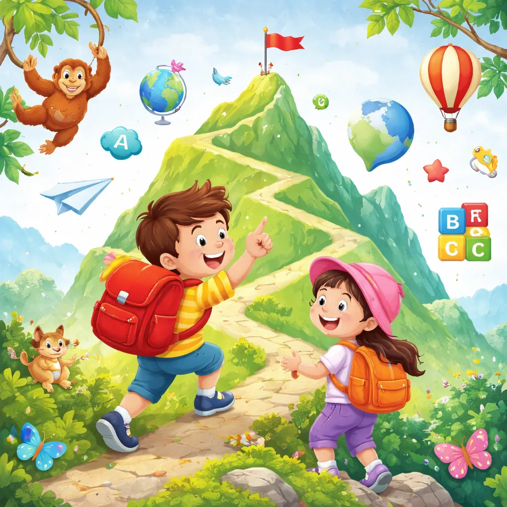 Why Should an Indonesian Song Like “Climb, Climb to the Top of the Mountain” Inspire Your Child’s English Learning Adventure?