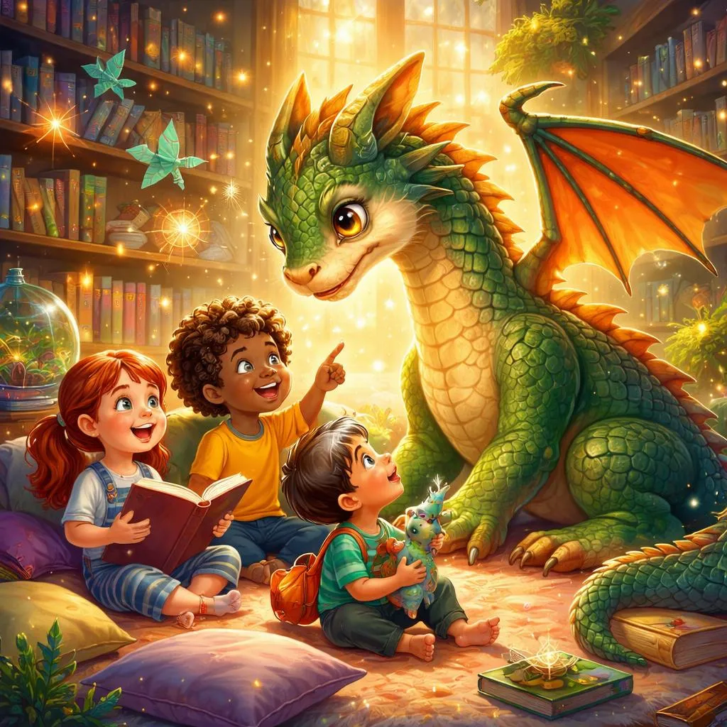 Why Should Children's Stories About Dragons Be Part of Every Learning Library?