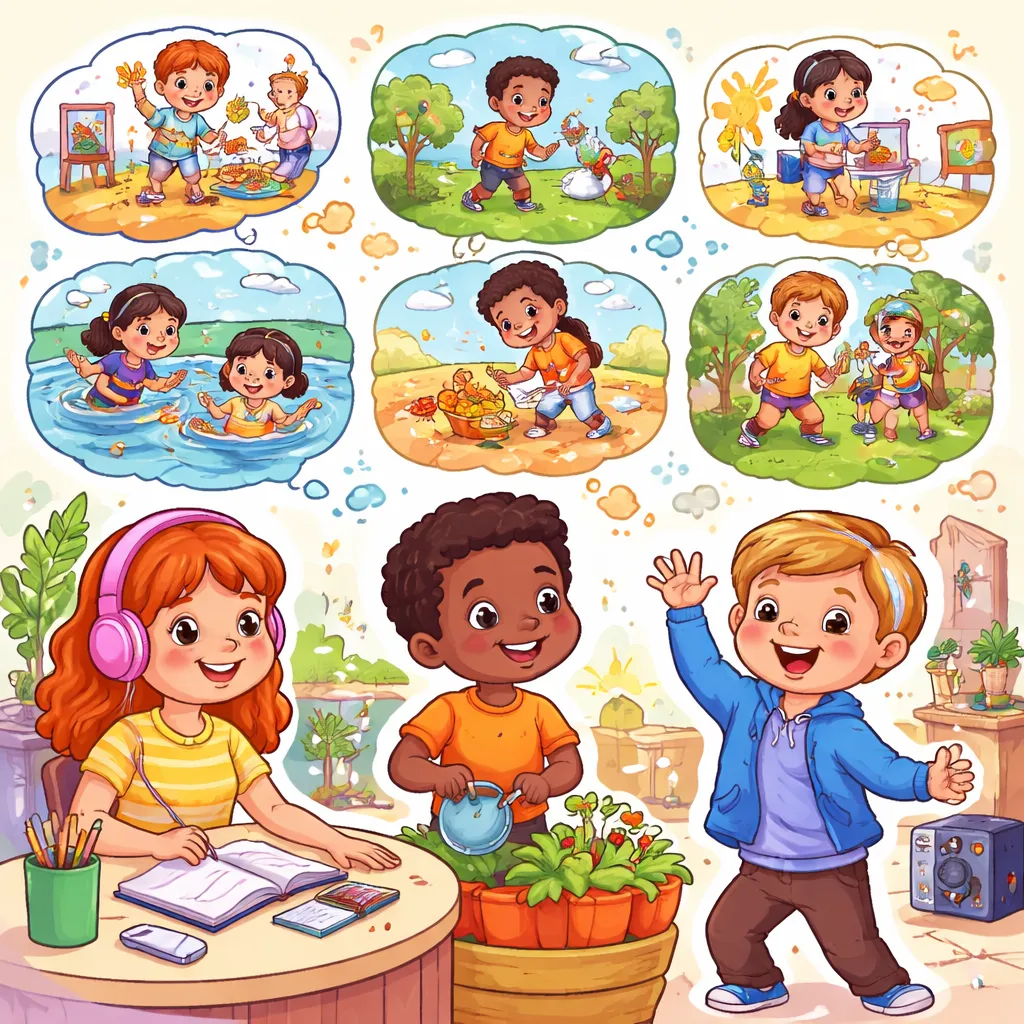 为什么八岁儿童应该掌握 90 个必要的现在完成进行时动词，以谈论正在进行的动作？