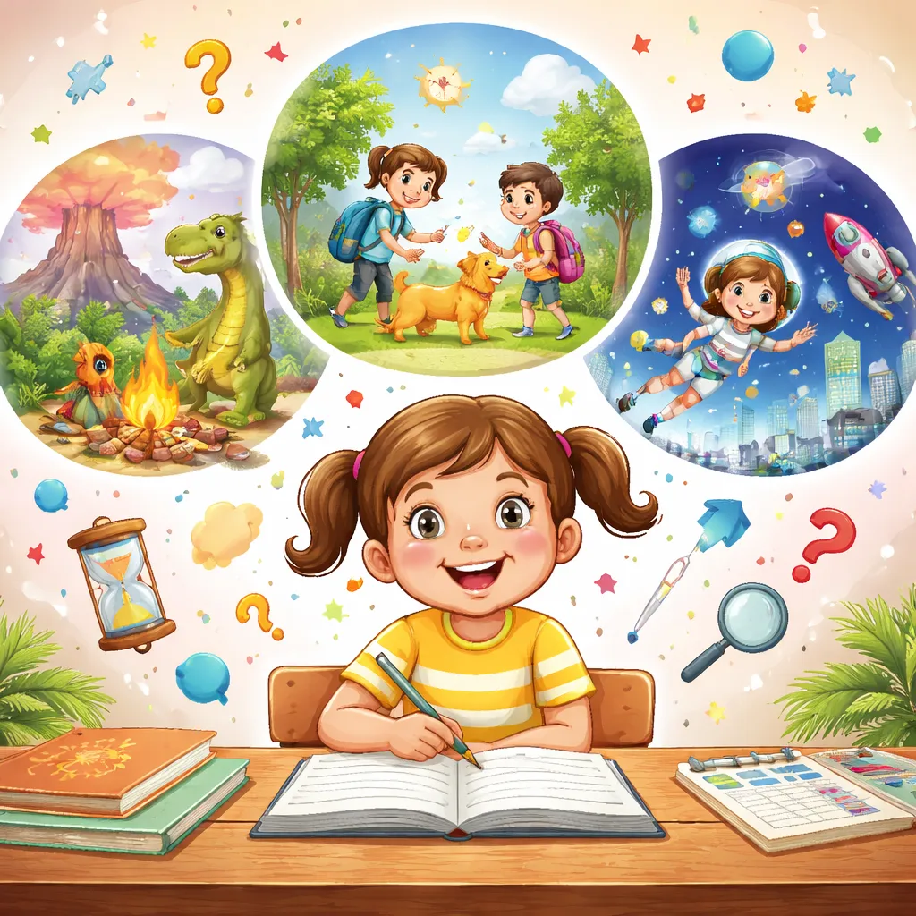 Mengapa Anak Berusia Delapan Tahun Harus Menguasai 90 Tenses Kata Kerja Penting untuk Menceritakan Kisah tentang Masa Lalu, Sekarang, dan Masa Depan?