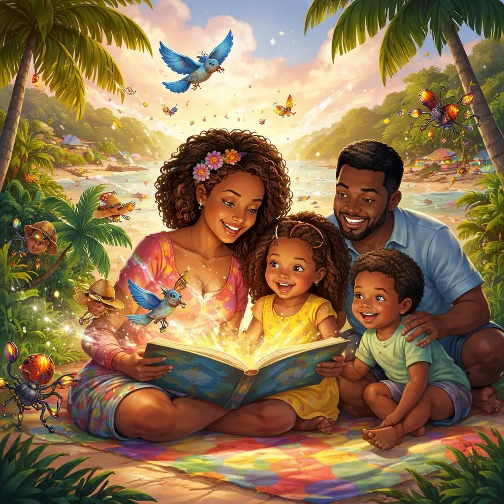為什麼家庭應該一起探索加勒比兒童故事的魔力？