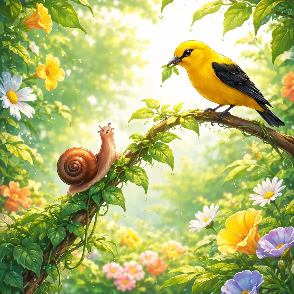 Por que devemos aprender sobre o caracol persistente em 'O Caracol e o Rouxinol'?