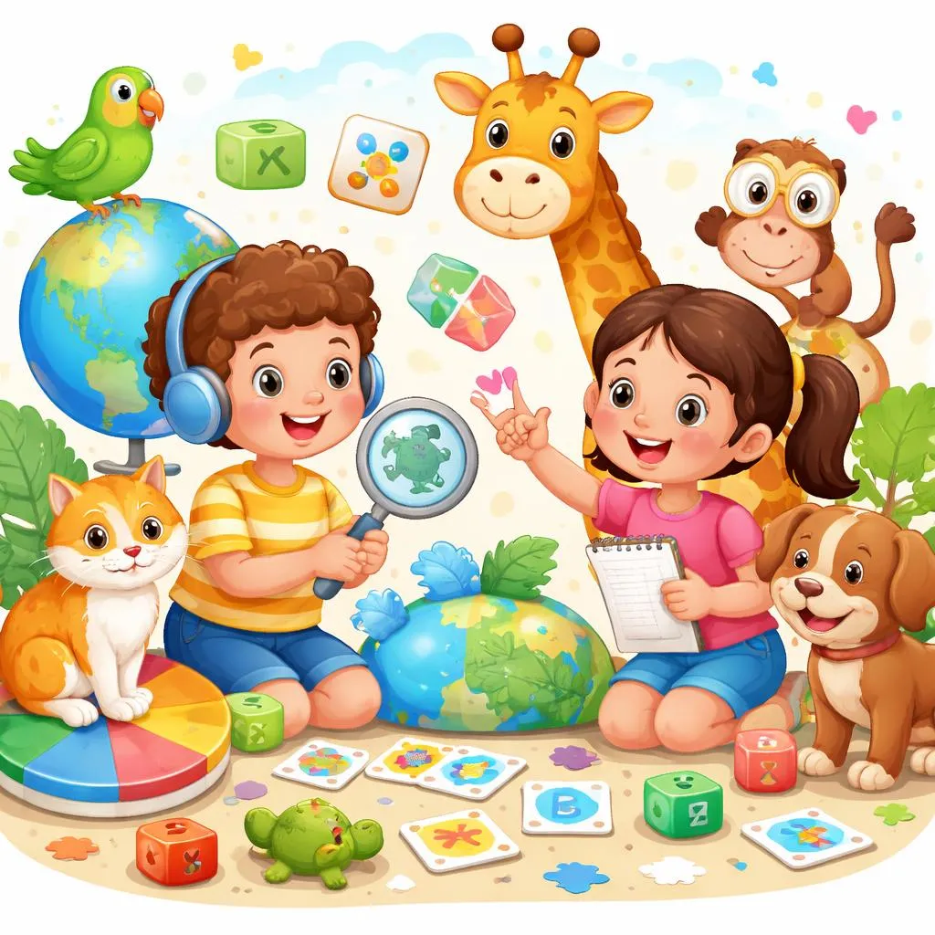 কেন আমরা মজাদার ইংরেজি শেখার খেলার জন্য একটি এলোমেলো প্রাণী নির্বাচন করব?