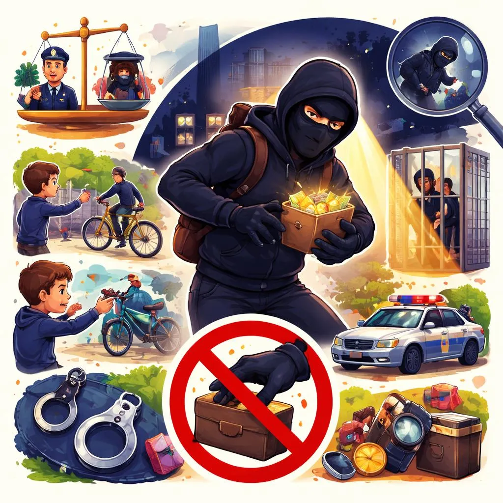 لماذا يجب عليك ألا تسرق أبدًا، من هو السارق، ما هي السرقة، وكيف تعمل التخفي؟