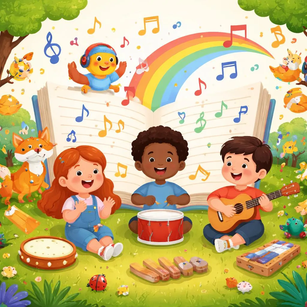 Mengapa Menggunakan Cerita Anak-Anak tentang Musik untuk Mengajarkan Kosakata Irama dan Kata-Kata Suara?