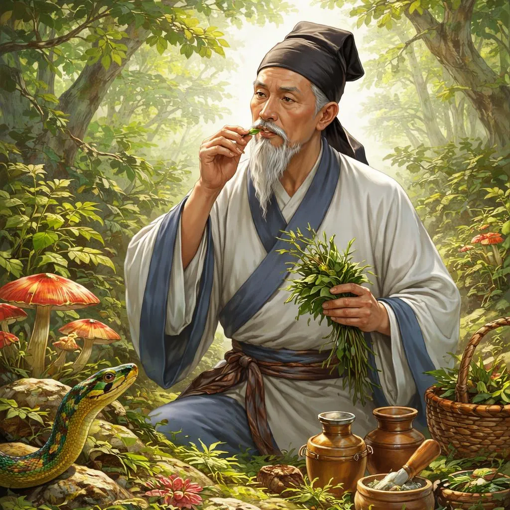 Why Would a Man Taste Unknown Plants That Could Poison Him? Celebrity Story: Li Shizhen