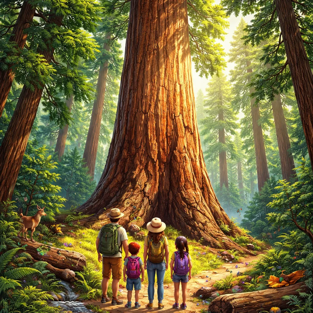 Apakah Anda Ingin Bertemu Pohon Tertinggi? Mari Belajar tentang Tumbuhan Redwood!